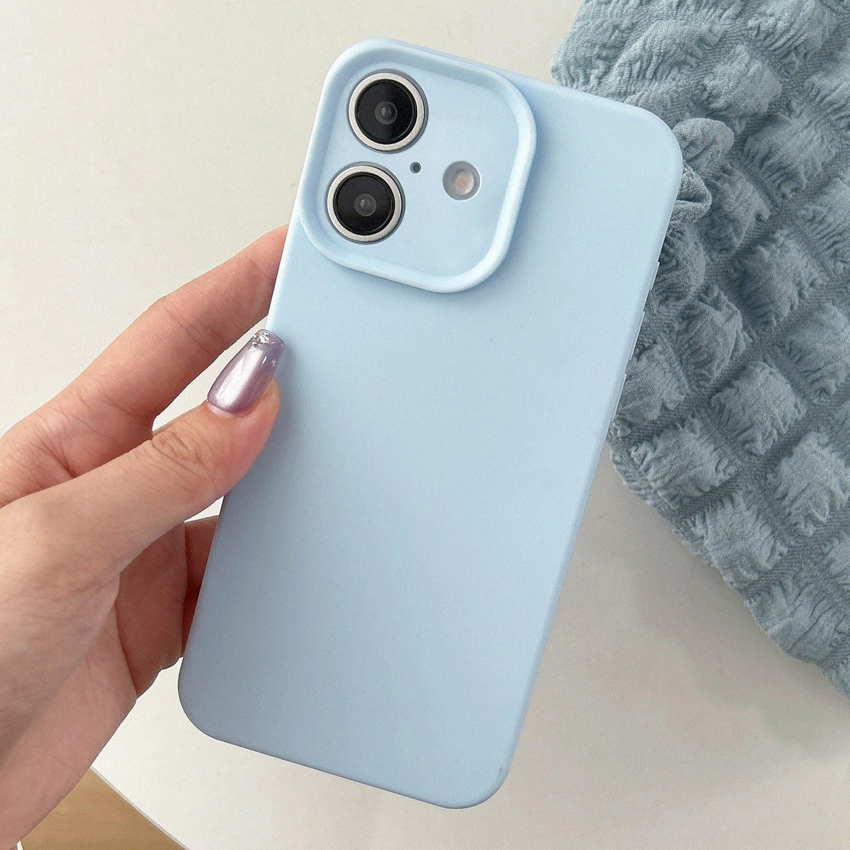 Pastel TPU hoesje voor iPhone 16