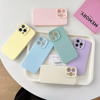 Pastel TPU hoesje voor iPhone 16