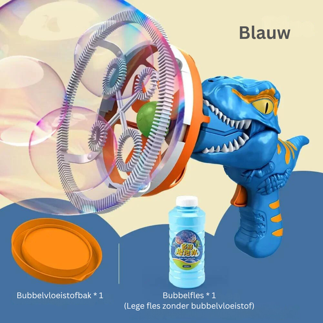 BubbleBeast Automatische Bellenblaas Pistool Dinosaurus