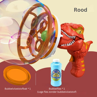 BubbleBeast Automatische Bellenblaas Pistool Dinosaurus