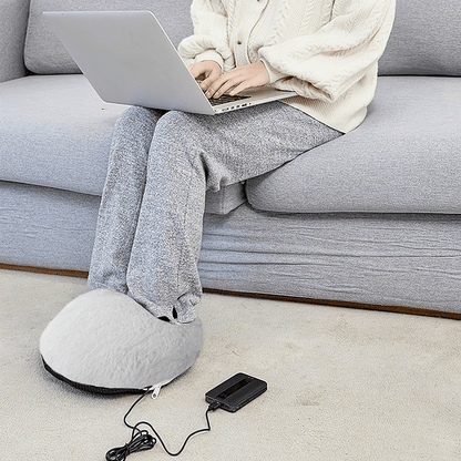 EZFoot elektrische pluchen voetverwarmer