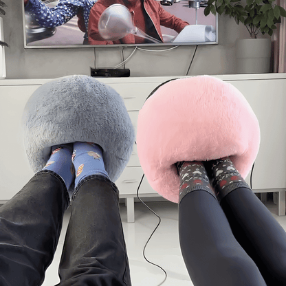 EZFoot elektrische pluchen voetverwarmer