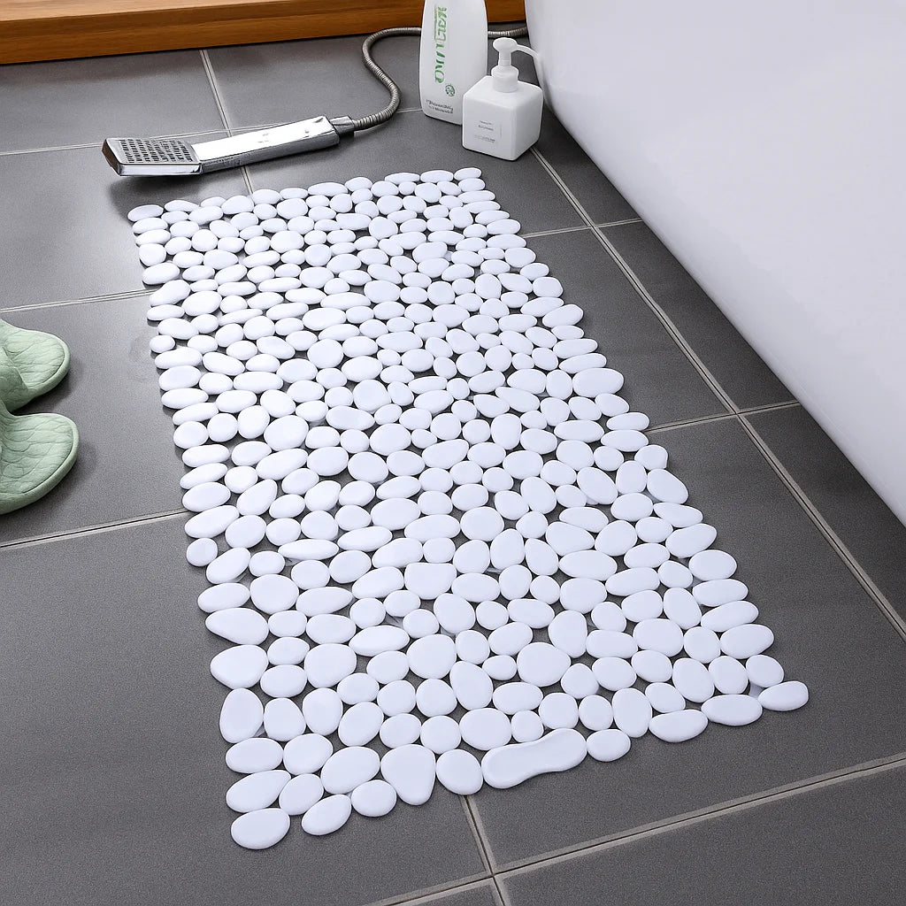 Antislip Badmat Met Kiezelsteenreliëf
