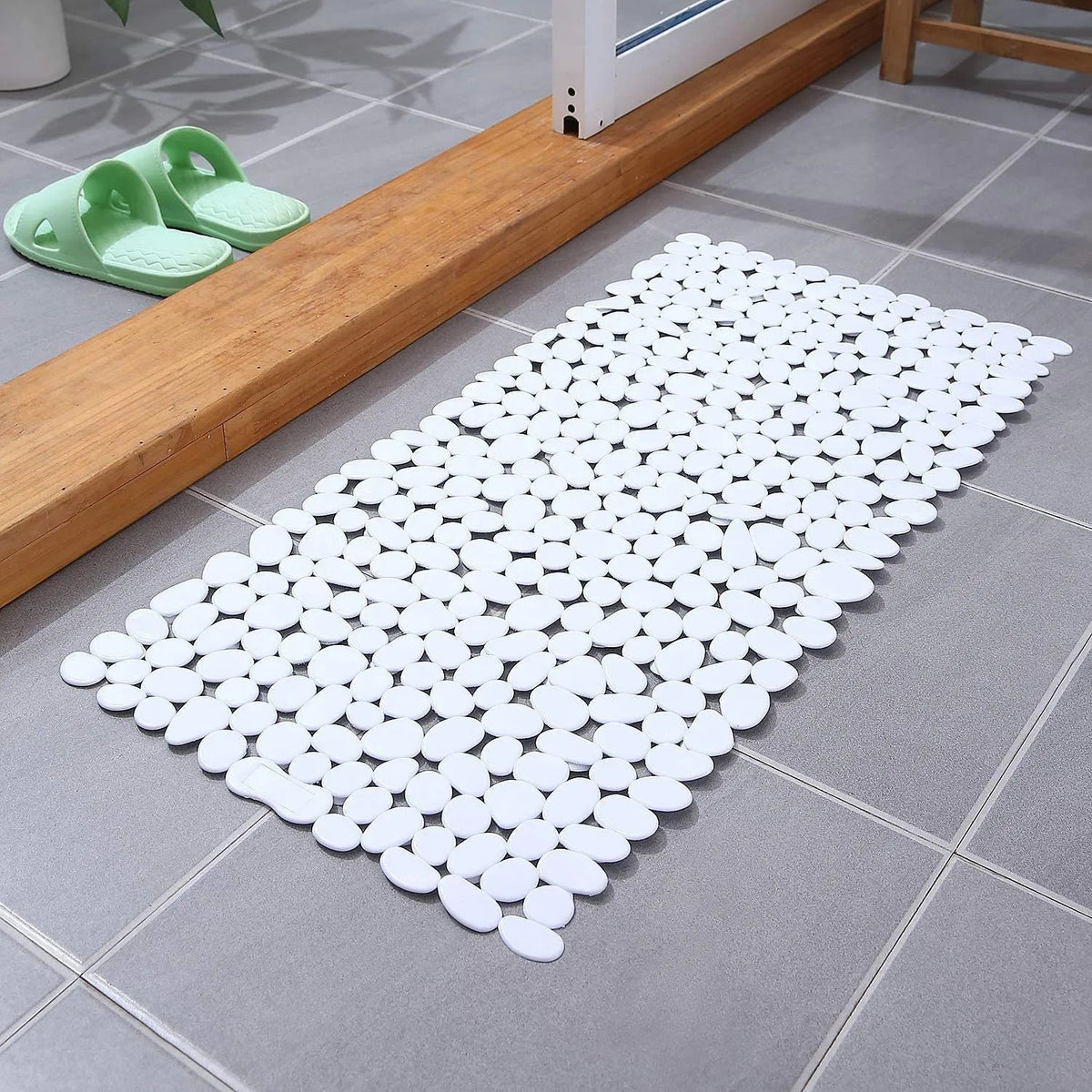 Antislip Badmat Met Kiezelsteenreliëf