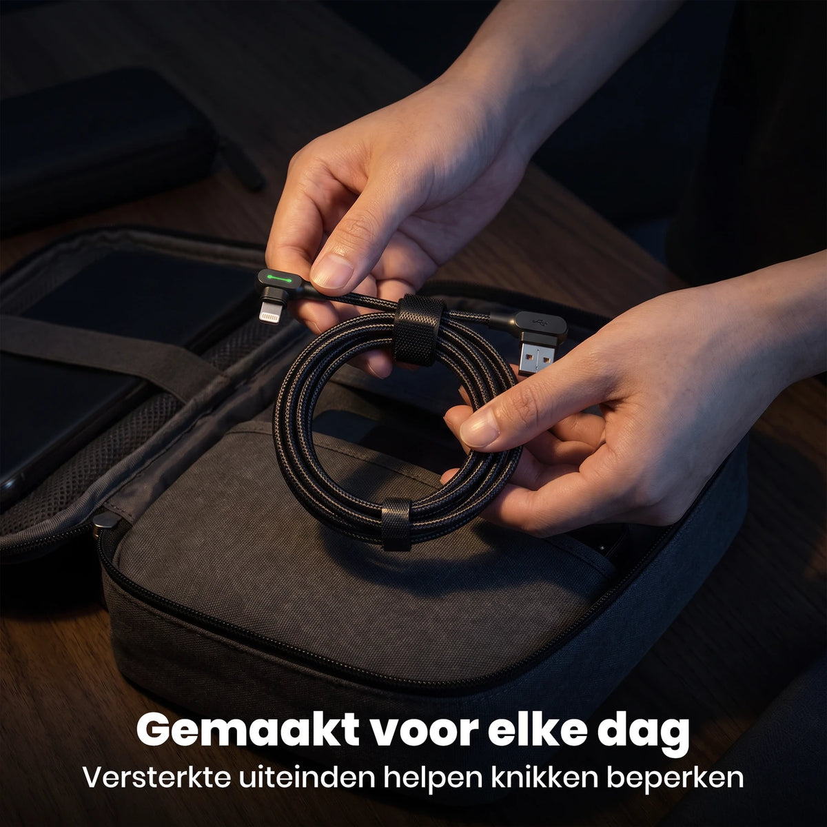 EcoWeave DF166 onbreekbare oplaadkabel