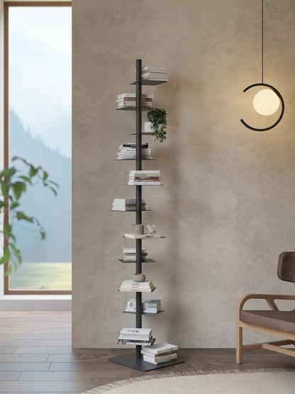Stalen verticale wandplank