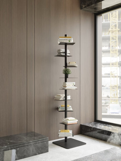Stalen verticale wandplank
