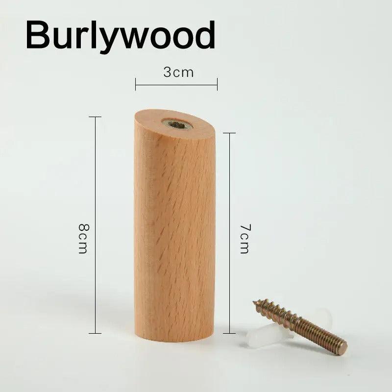 Houten Geometrische Wandhaak