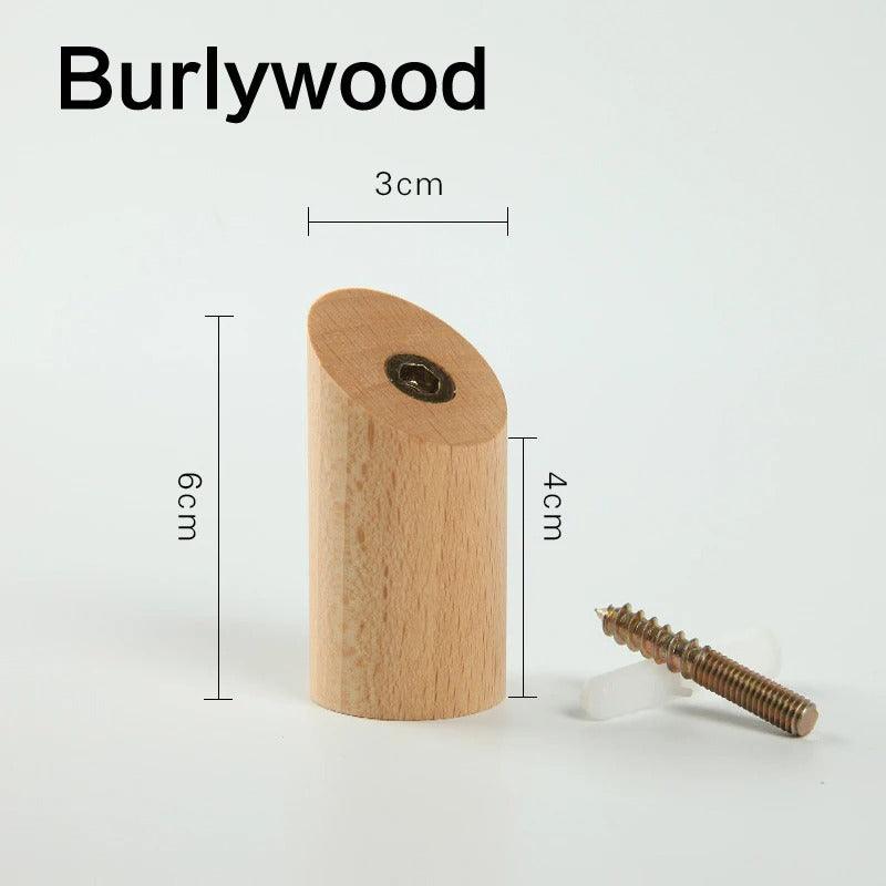 Houten Geometrische Wandhaak