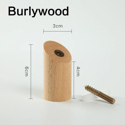 Houten Geometrische Wandhaak