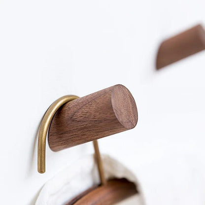 Houten Geometrische Wandhaak