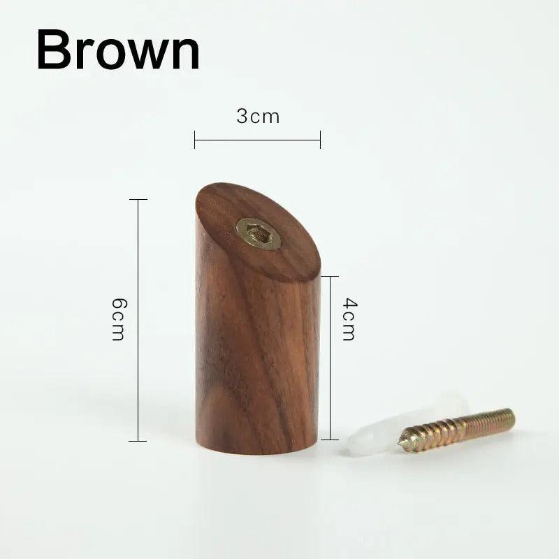 Houten Geometrische Wandhaak