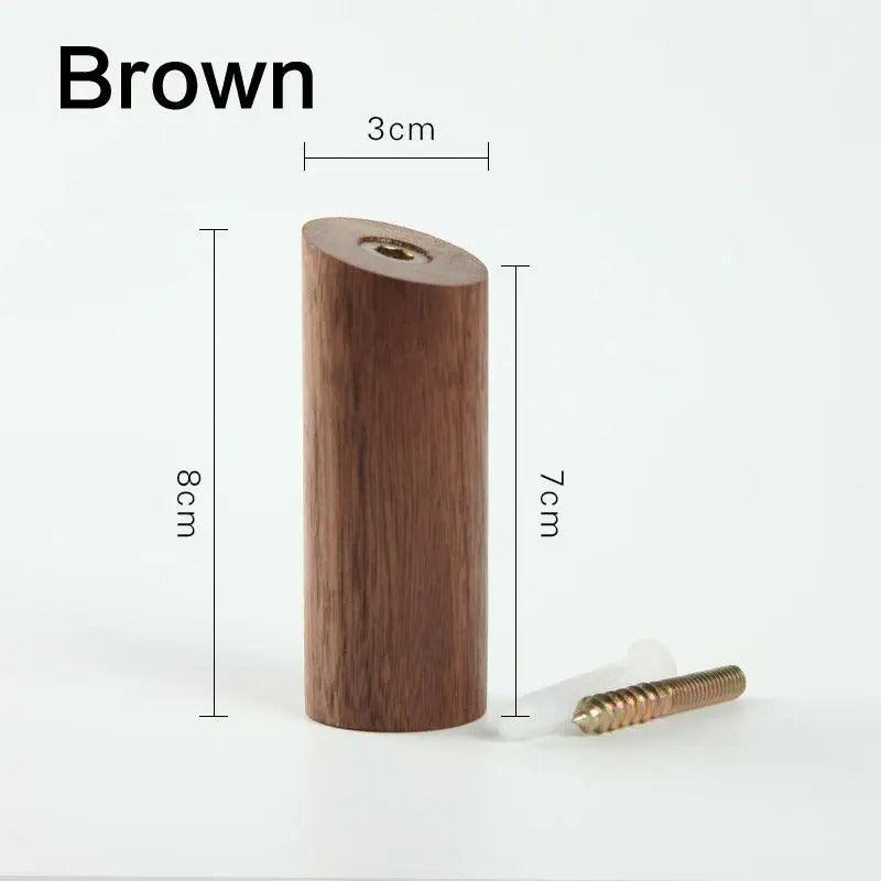 Houten Geometrische Wandhaak