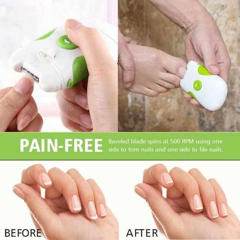 EasyManicure elektrische nagelvijl en knipper