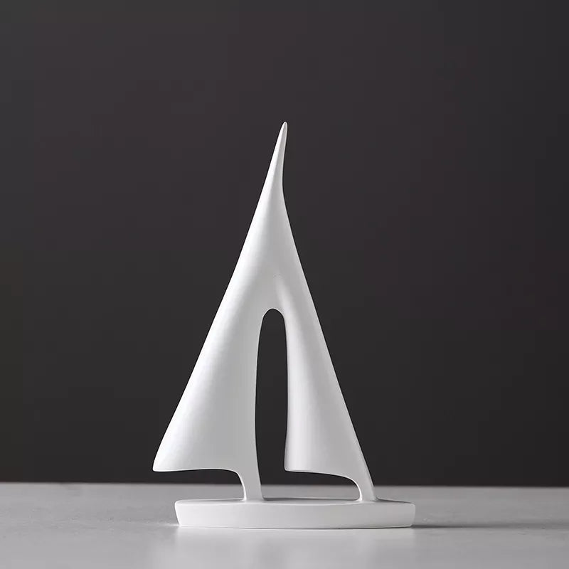 Lumio maritieme zeilboot sculptuur