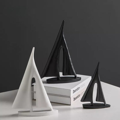Lumio maritieme zeilboot sculptuur