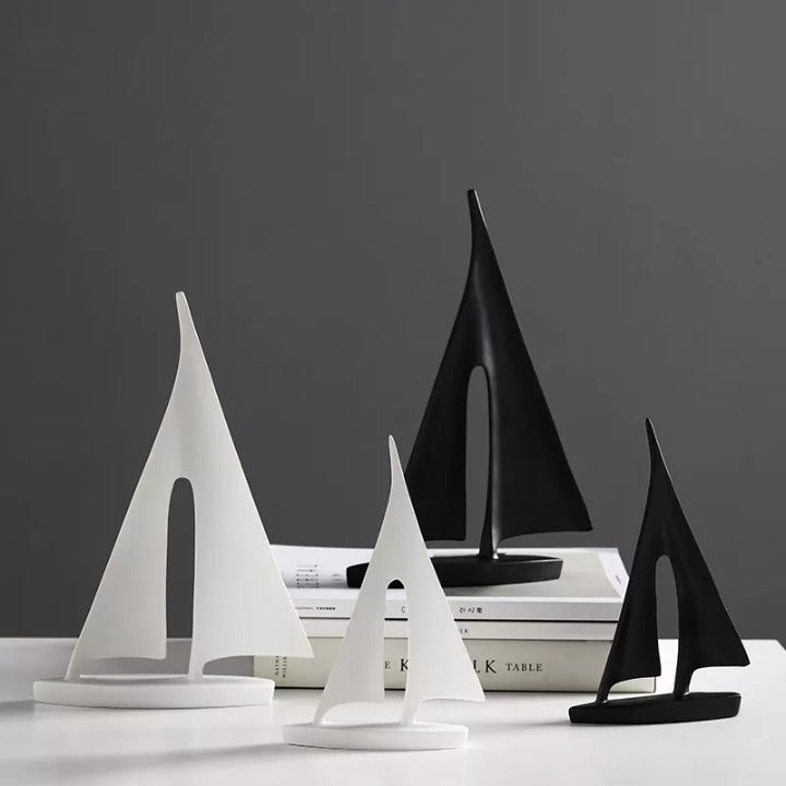 Lumio maritieme zeilboot sculptuur