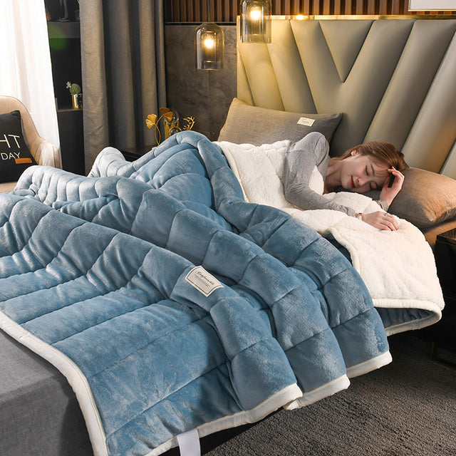 Flanellen fleece deken zacht en warm
