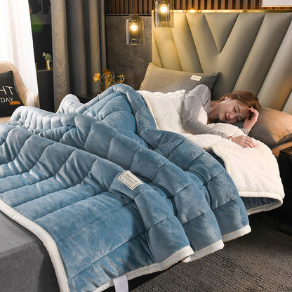 Flanellen fleece deken zacht en warm