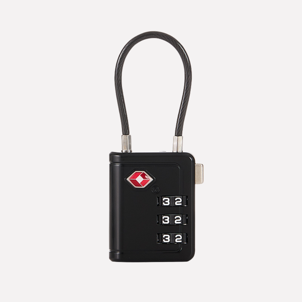 TSA-goedgekeurd kabel bagageslot