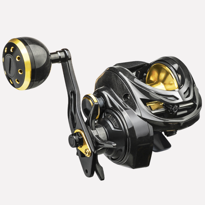 Lage-Profiel Baitcasting Visreel