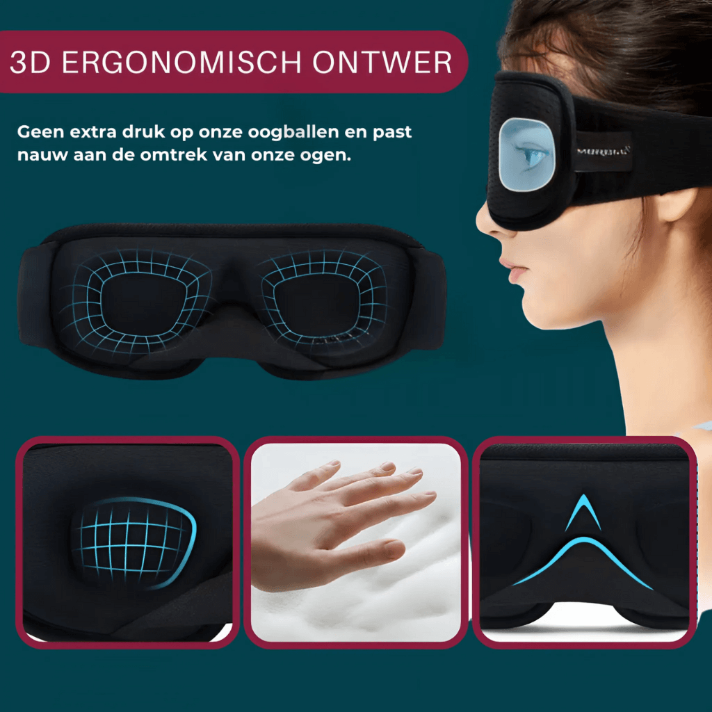 DreamShield ergonomisch slaapmasker