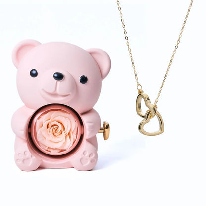 HeartVault Eeuwige Roos Ketting Geschenkkist