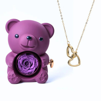 HeartVault Eeuwige Roos Ketting Geschenkkist