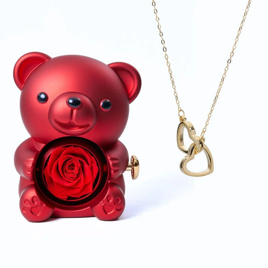 HeartVault Eeuwige Roos Ketting Geschenkkist