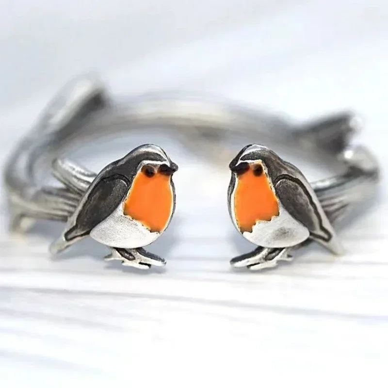 LuckFeather handgemaakte glas-in-lood oorbellen