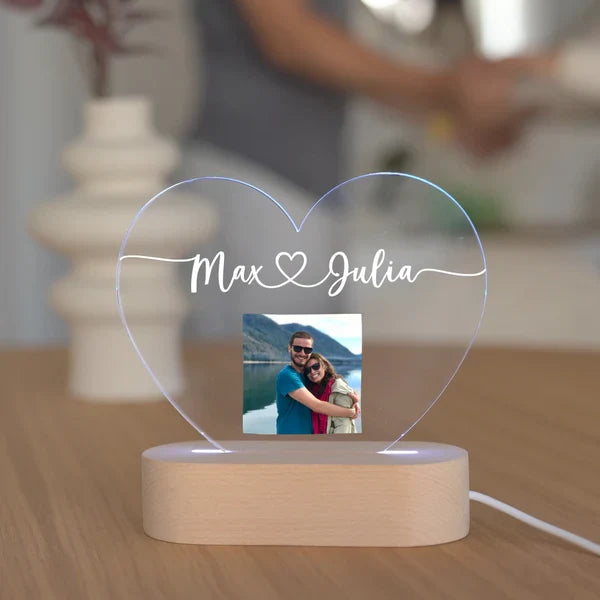 HeartBond gepersonaliseerd nachtlampje