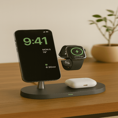 MAGTRIO 3-in-1 MagSafe oplaadstation