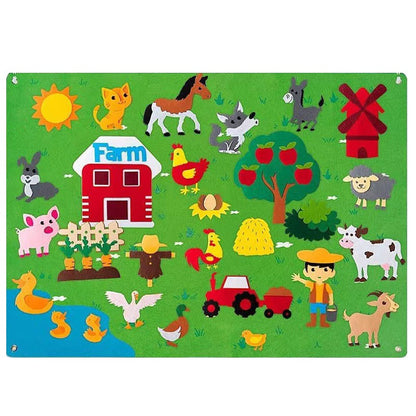 VelvetiKIDS interactief peuter viltbord