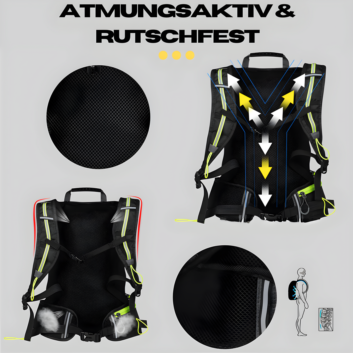HydroRide multifunctionele drinkrugzak