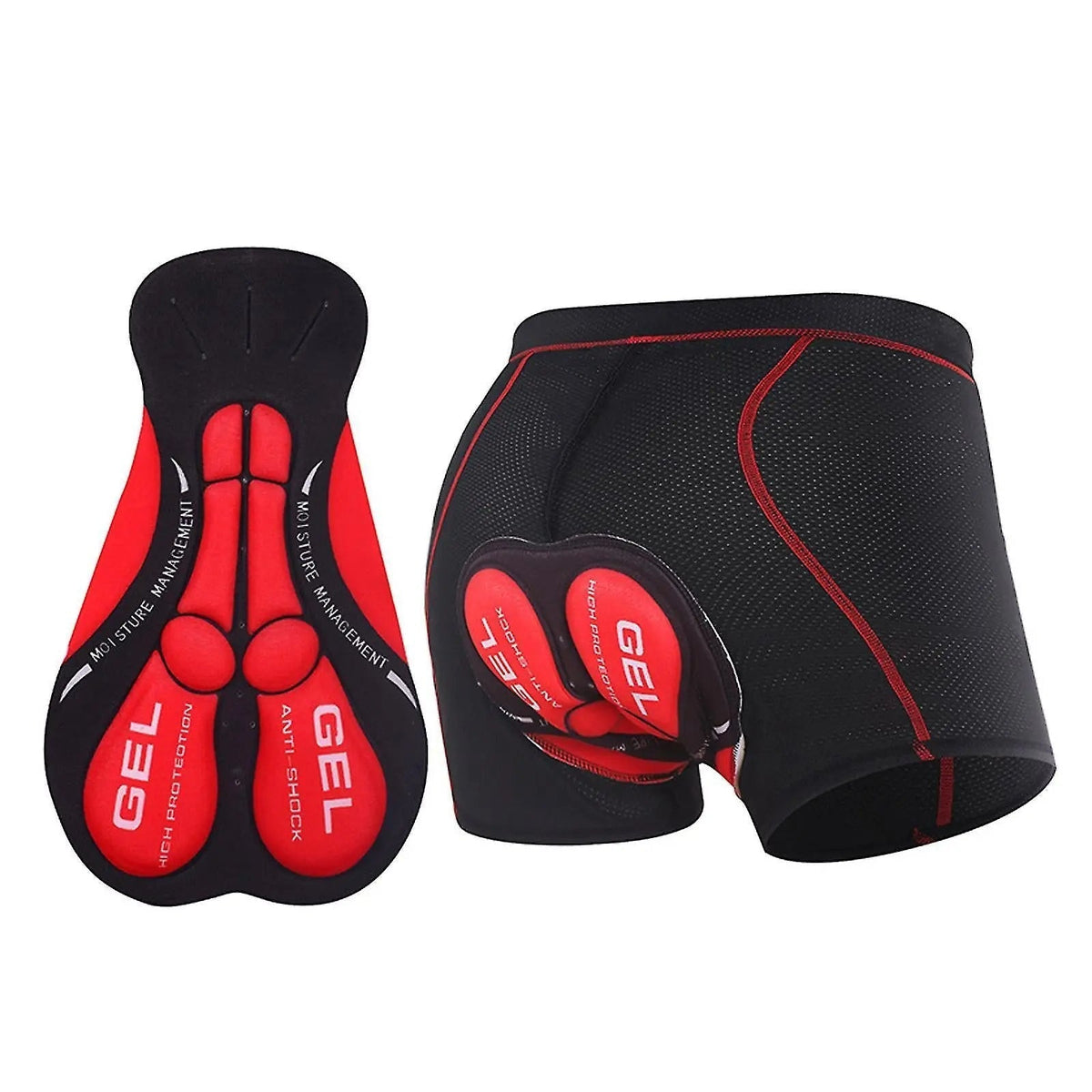 Unisex fietsbroek met gelvoering