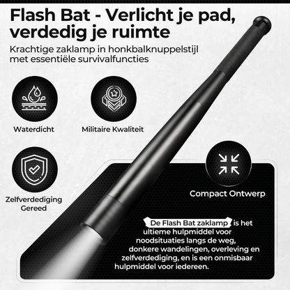 Flash Bat zelfverdediging zaklamp