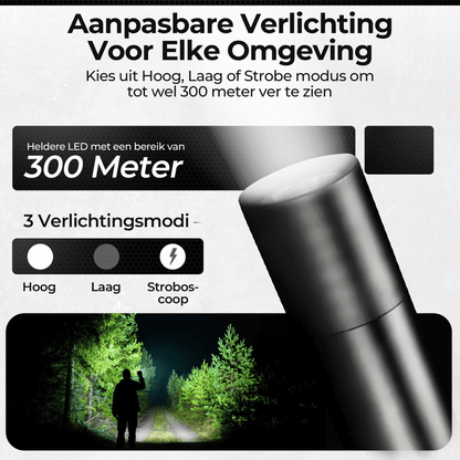 Flash Bat zelfverdediging zaklamp
