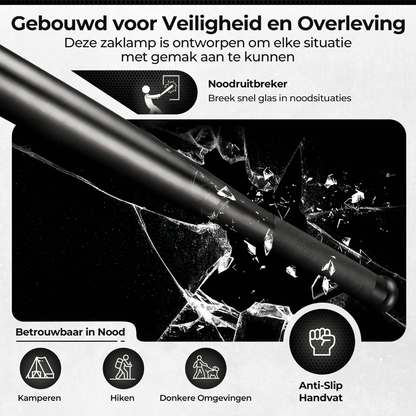 Flash Bat zelfverdediging zaklamp