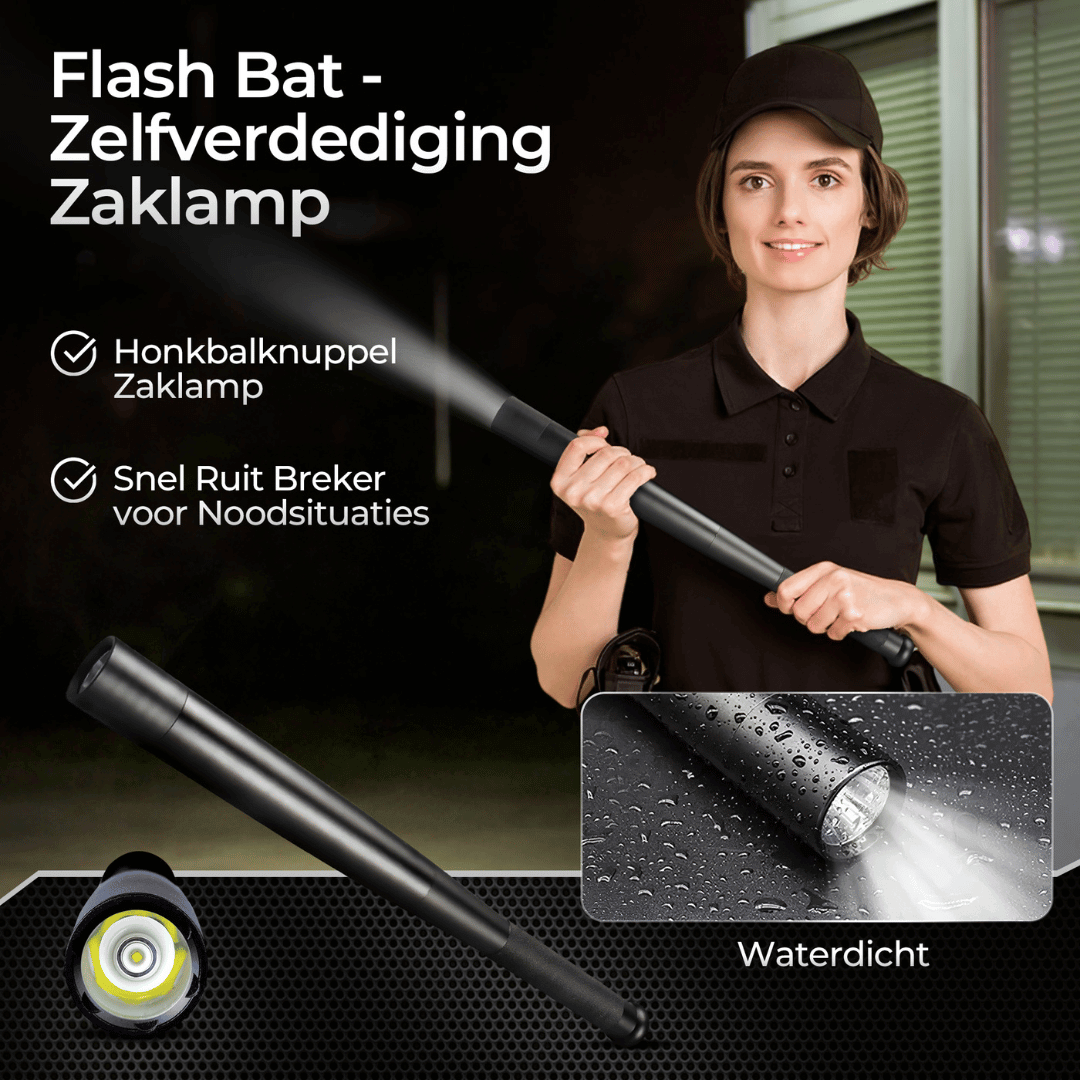 Flash Bat zelfverdediging zaklamp