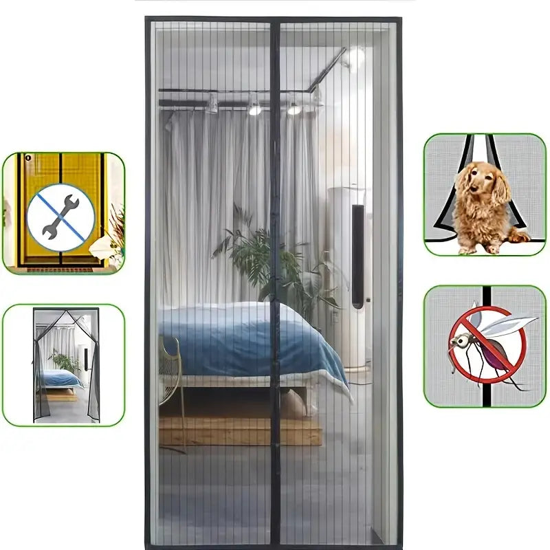 EasyScreen magnetisch vliegengordijn voor deur