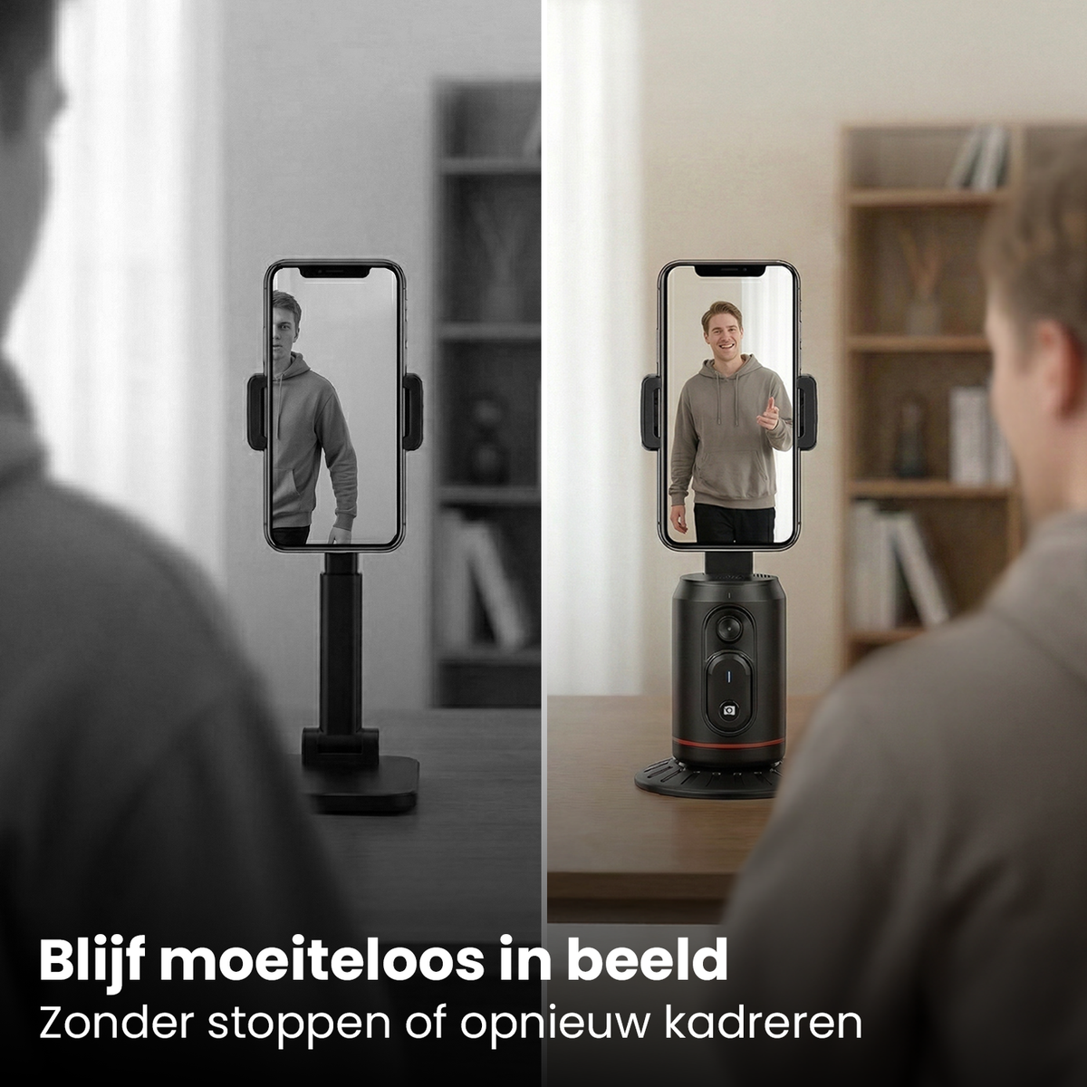 FocusFlow slimme auto-tracking telefoonstandaard