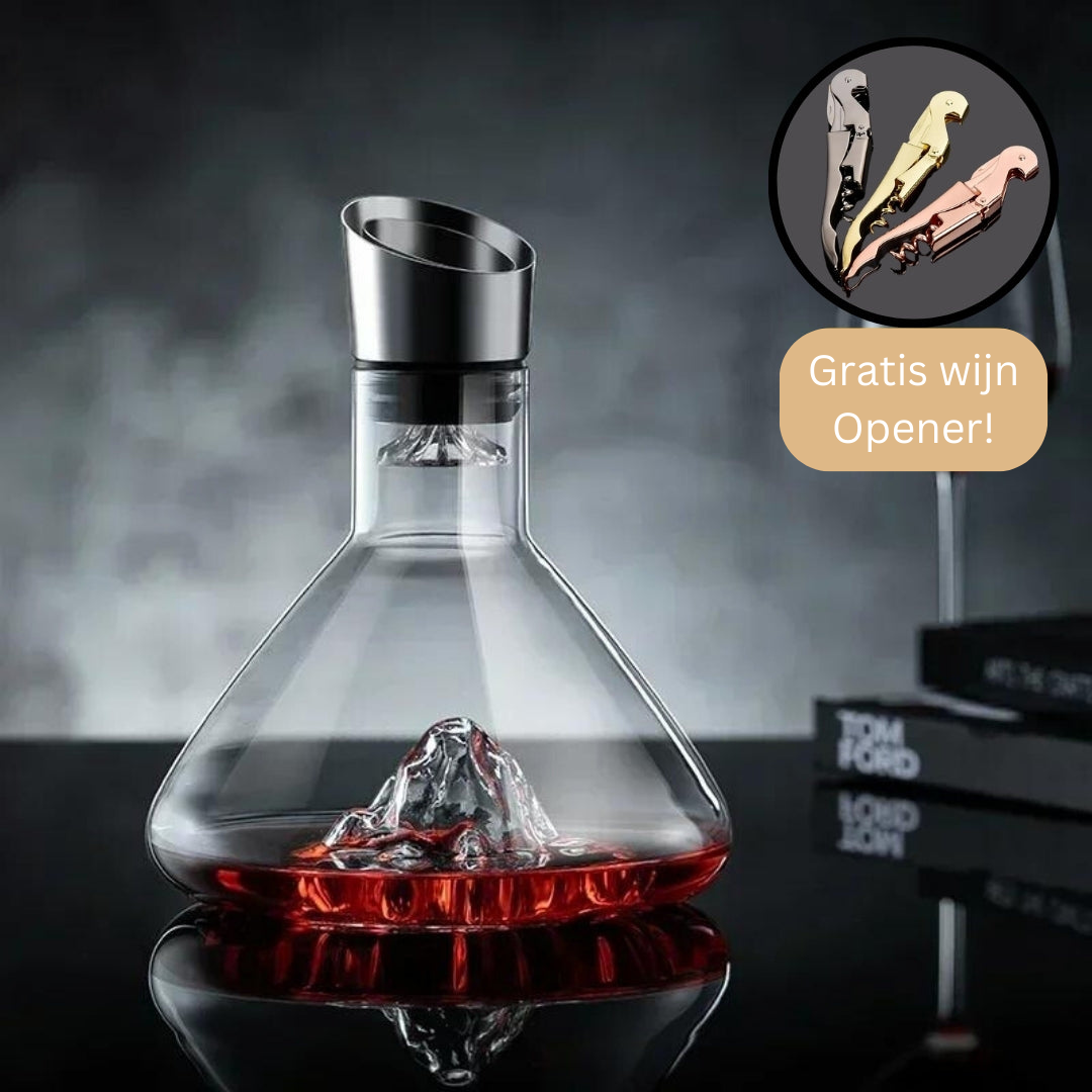 FlavorIceberg wijnkaraf met beluchter