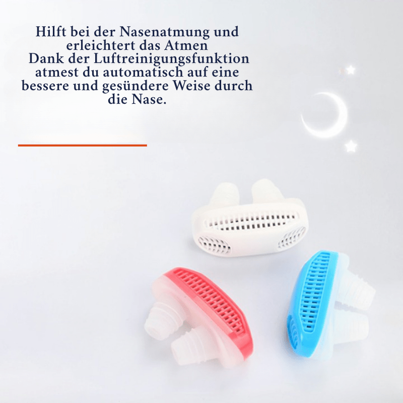 Sleeppure anti-snurk luchtfiltersysteem