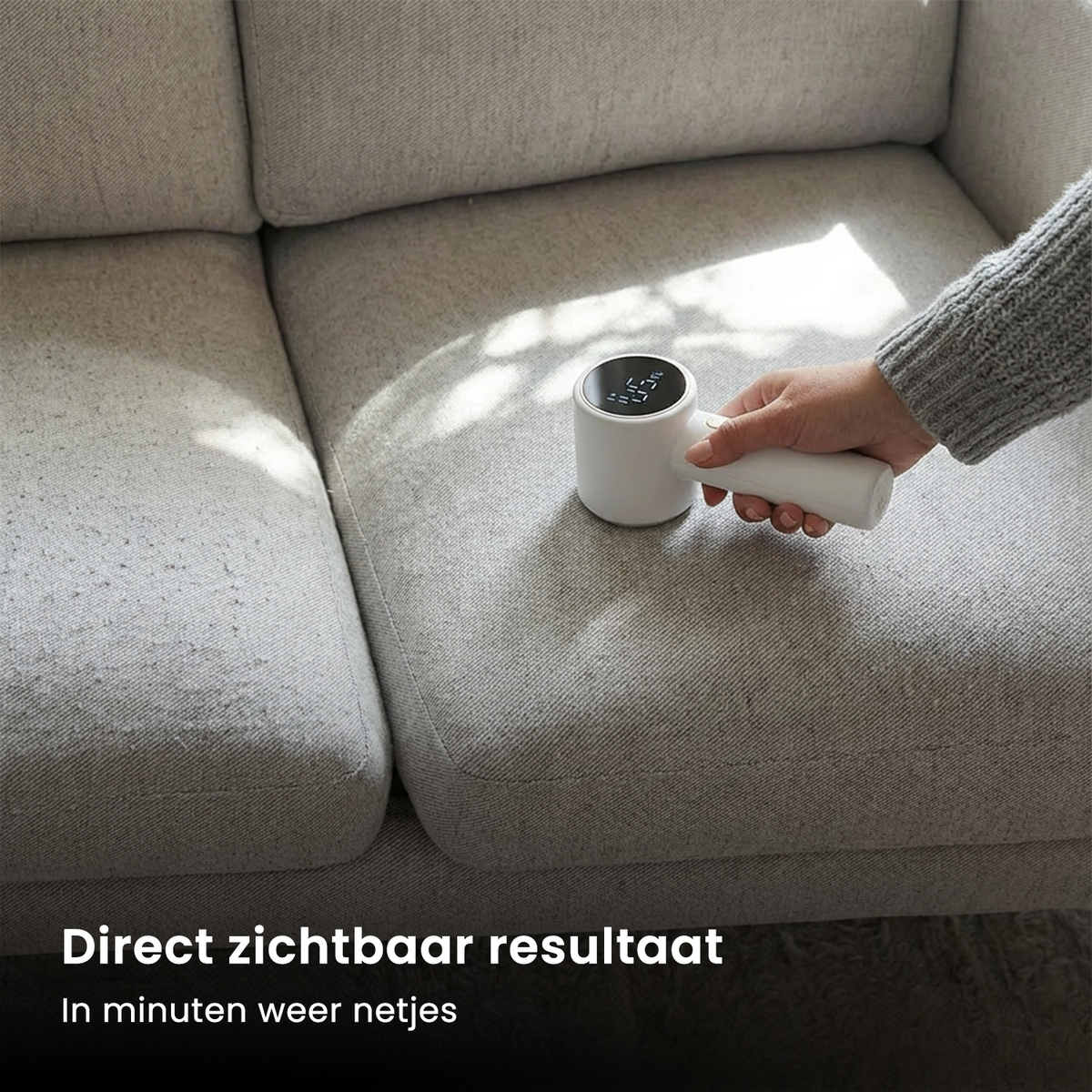 FuzzClean oplaadbare pluizentondeuse
