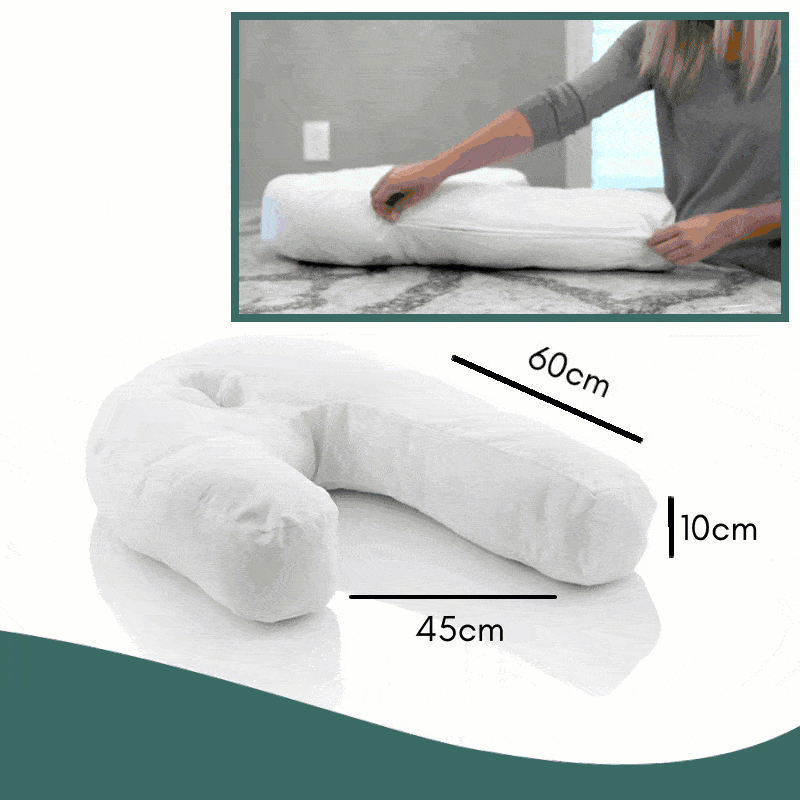 SleepWellness orthopedisch zijslaper kussen