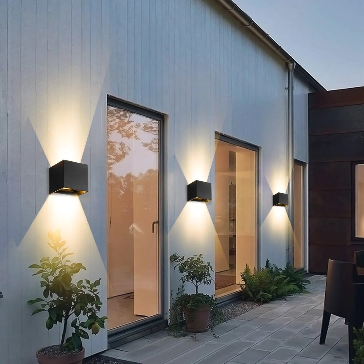LumiCube moderne LED wandlamp