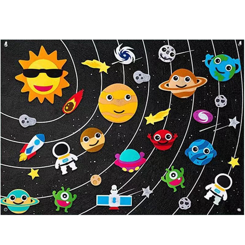 VelvetiKIDS interactief peuter viltbord