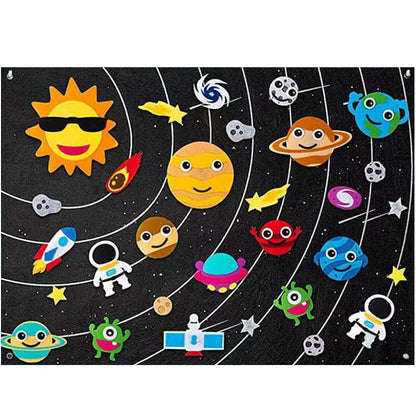 VelvetiKIDS interactief peuter viltbord