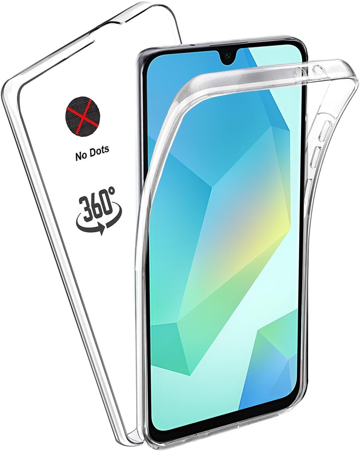 Galaxy A16 360° Ultra Clear Hybride Hoesje