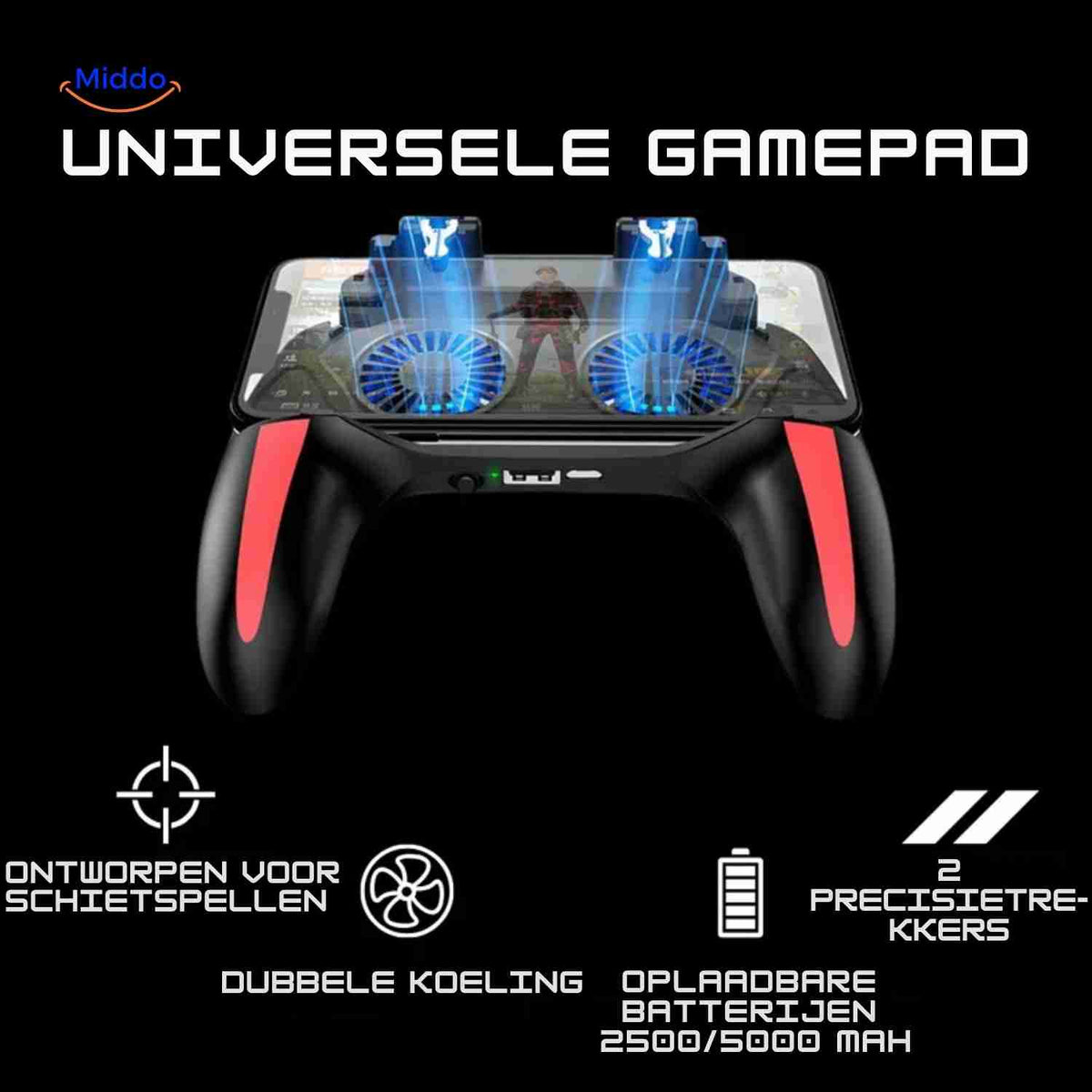 H10 mobiele gaming controller